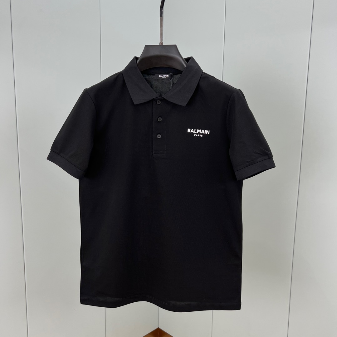 BALMAIN - Lettering Logo Shirt