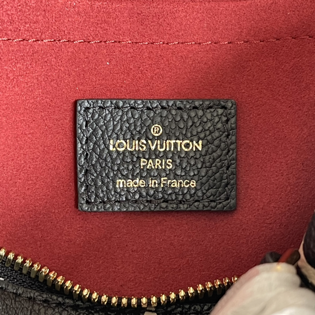 LV-Monogram Empreinte embossed leather bag