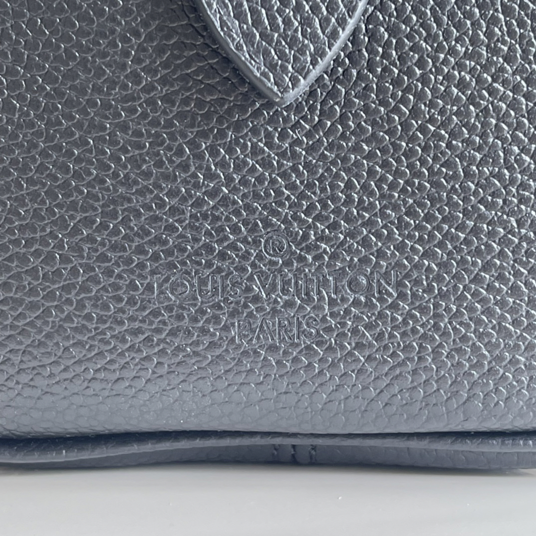 LV-Monogram Empreinte embossed leather bag