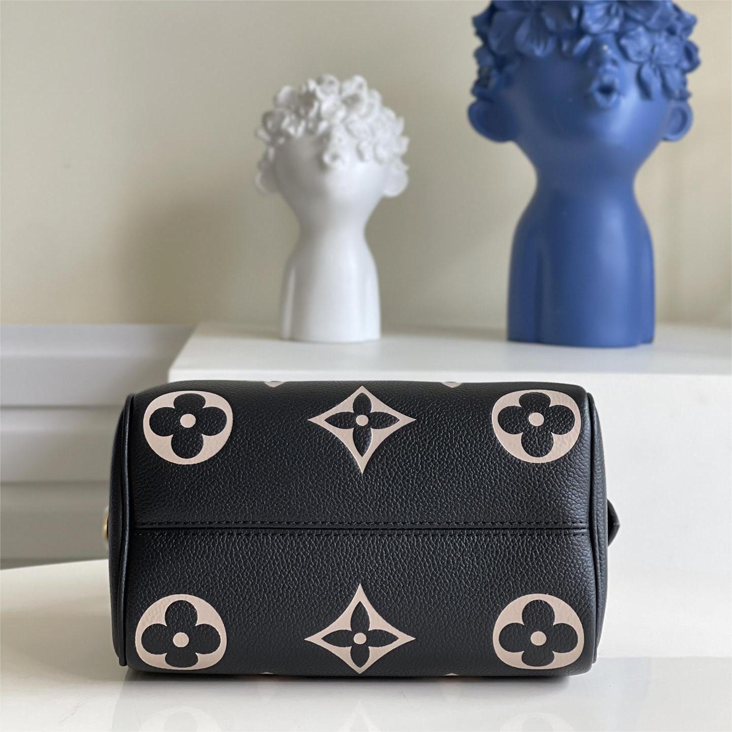 LV-Monogram Empreinte embossed leather bag