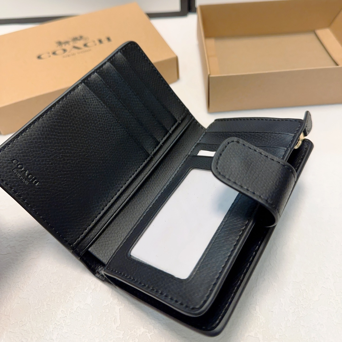 COACH - Printed Compact Wallet