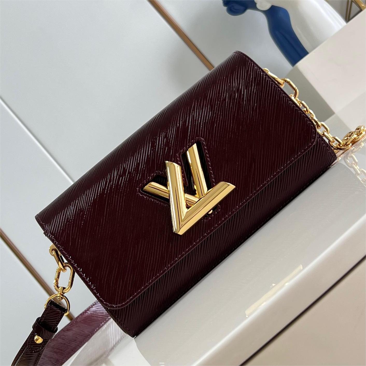 LV-Epi Leather Infects Twist West Handbag