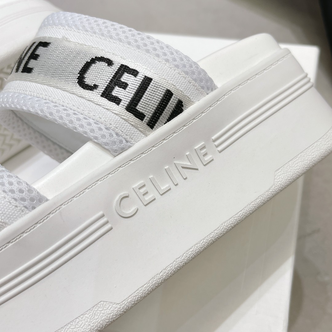 Celine-Thick soled slippers shoes