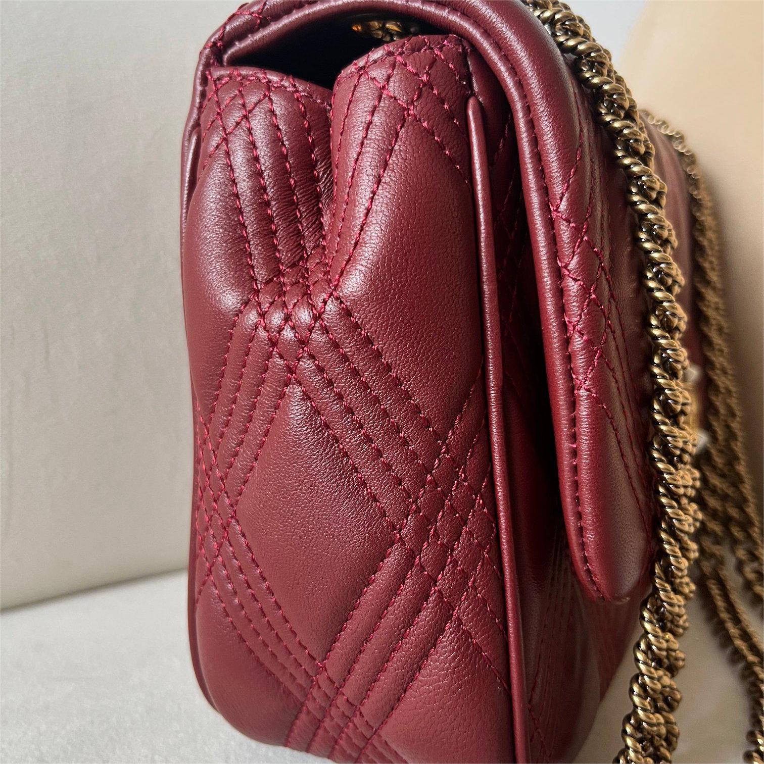 VALENTINO-Lingge patterned sheepskin bag