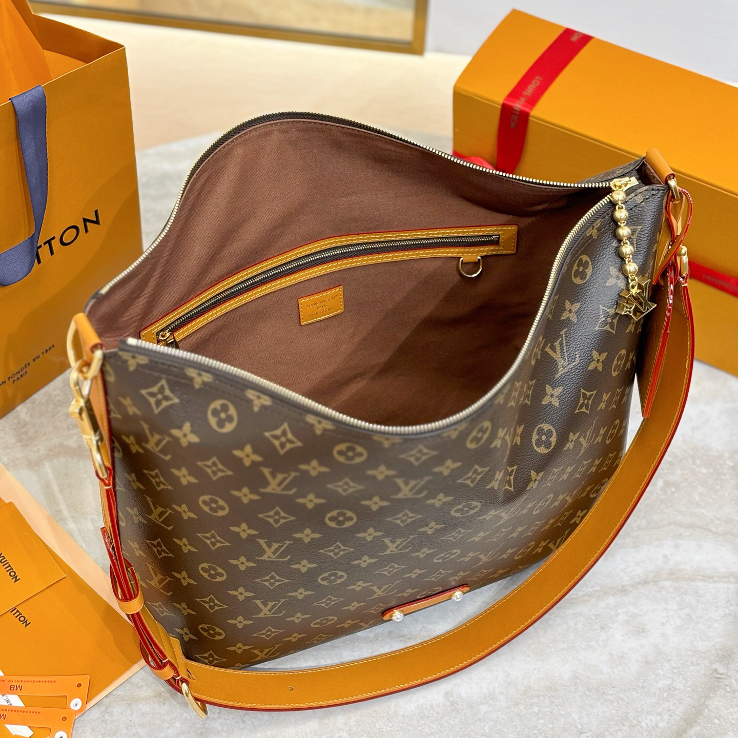 LV-Vagabond Hobo handbag