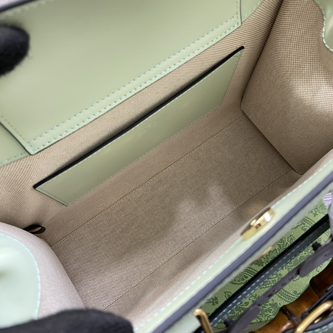 Gucci-Diana series bamboo handle tote bag