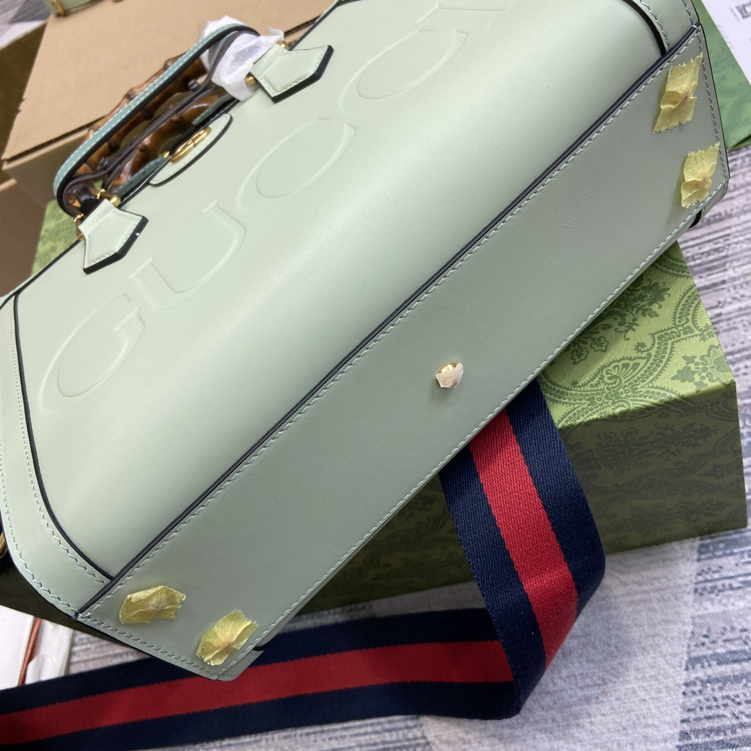 Gucci-Diana series bamboo handle tote bag