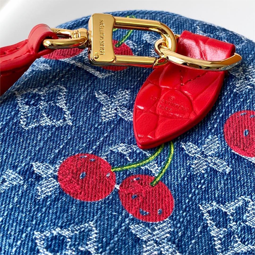 LV- Cherry series Speedy Soft 30 handbag