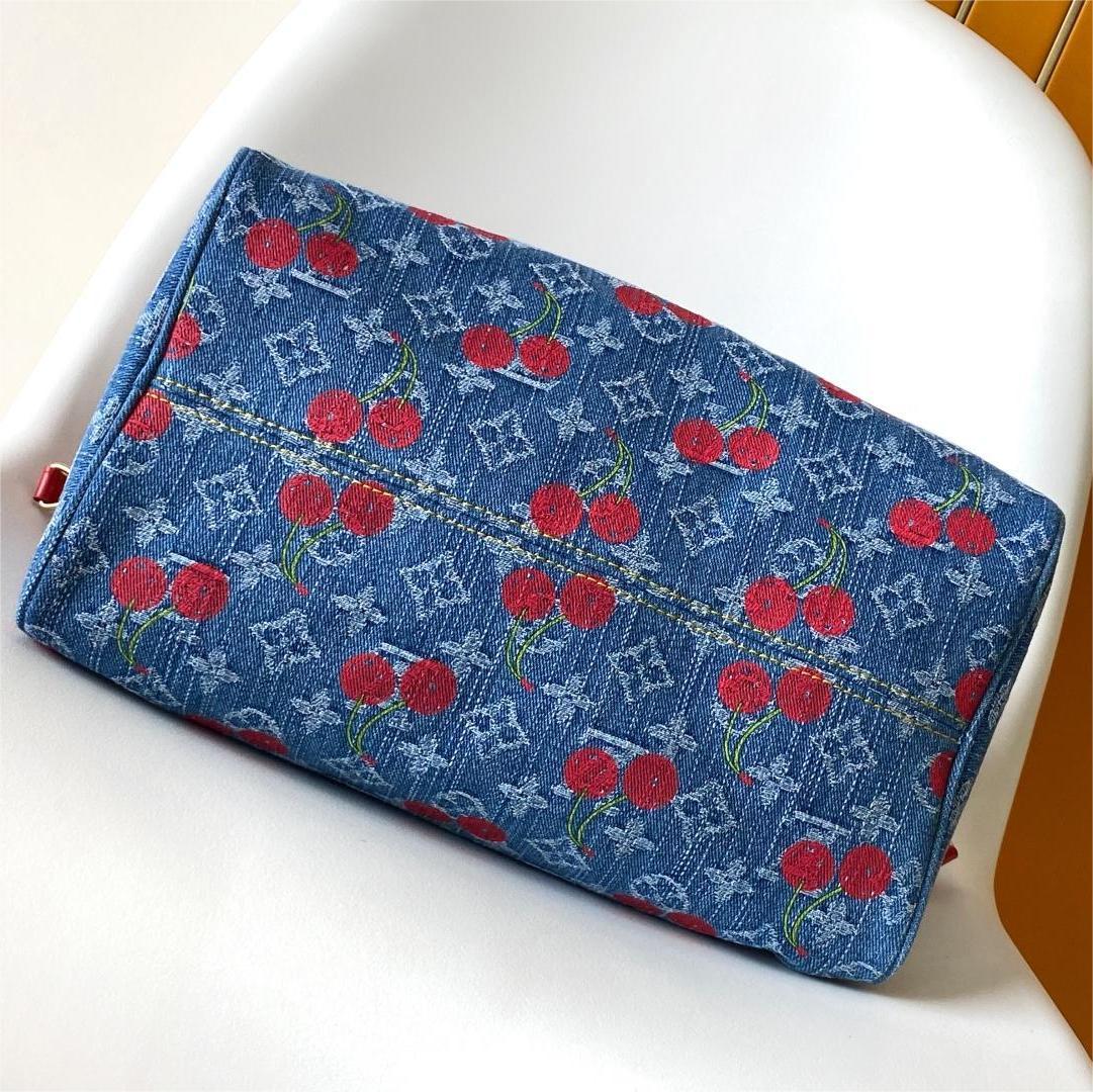 LV- Cherry series Speedy Soft 30 handbag