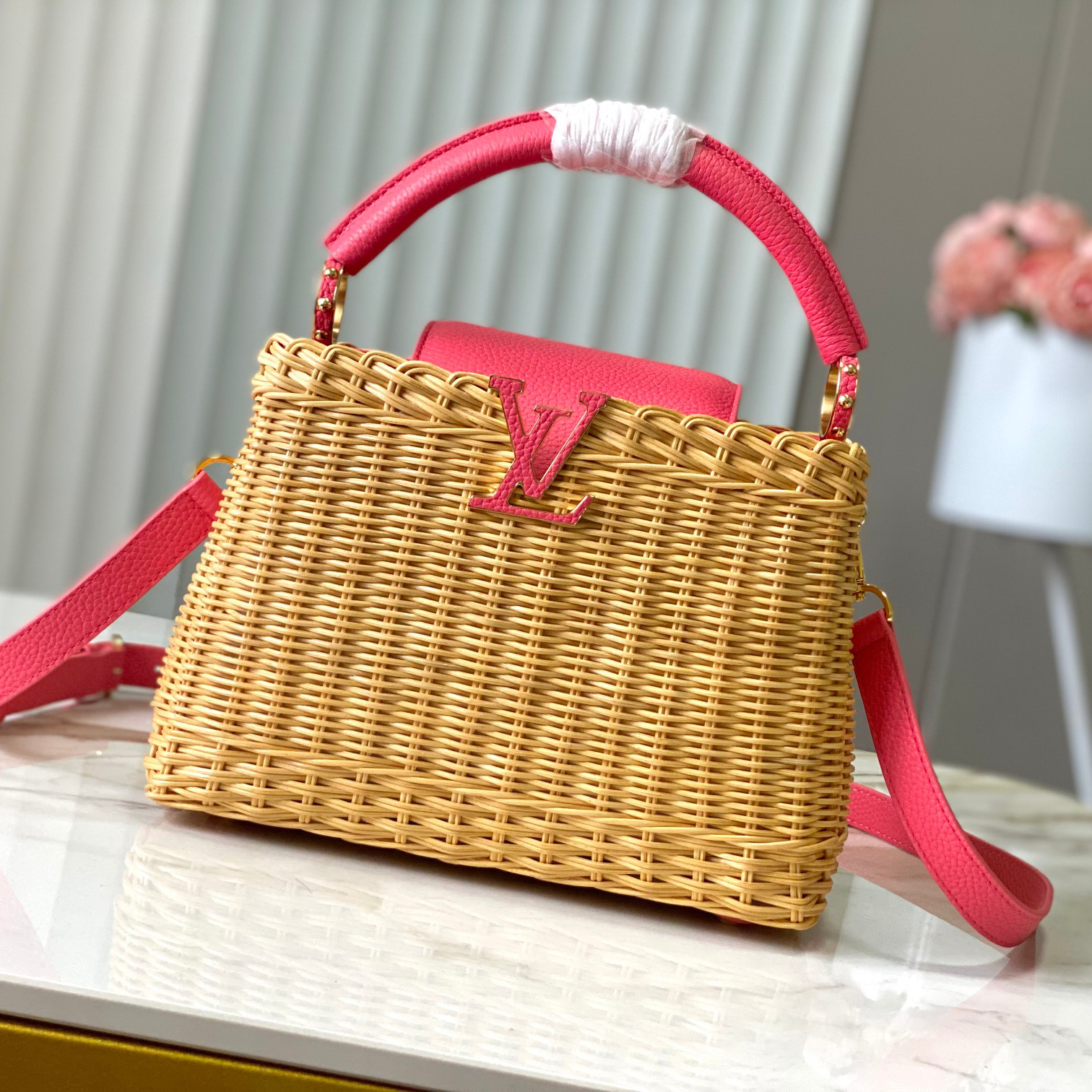 LV-Basket Capucines handbag