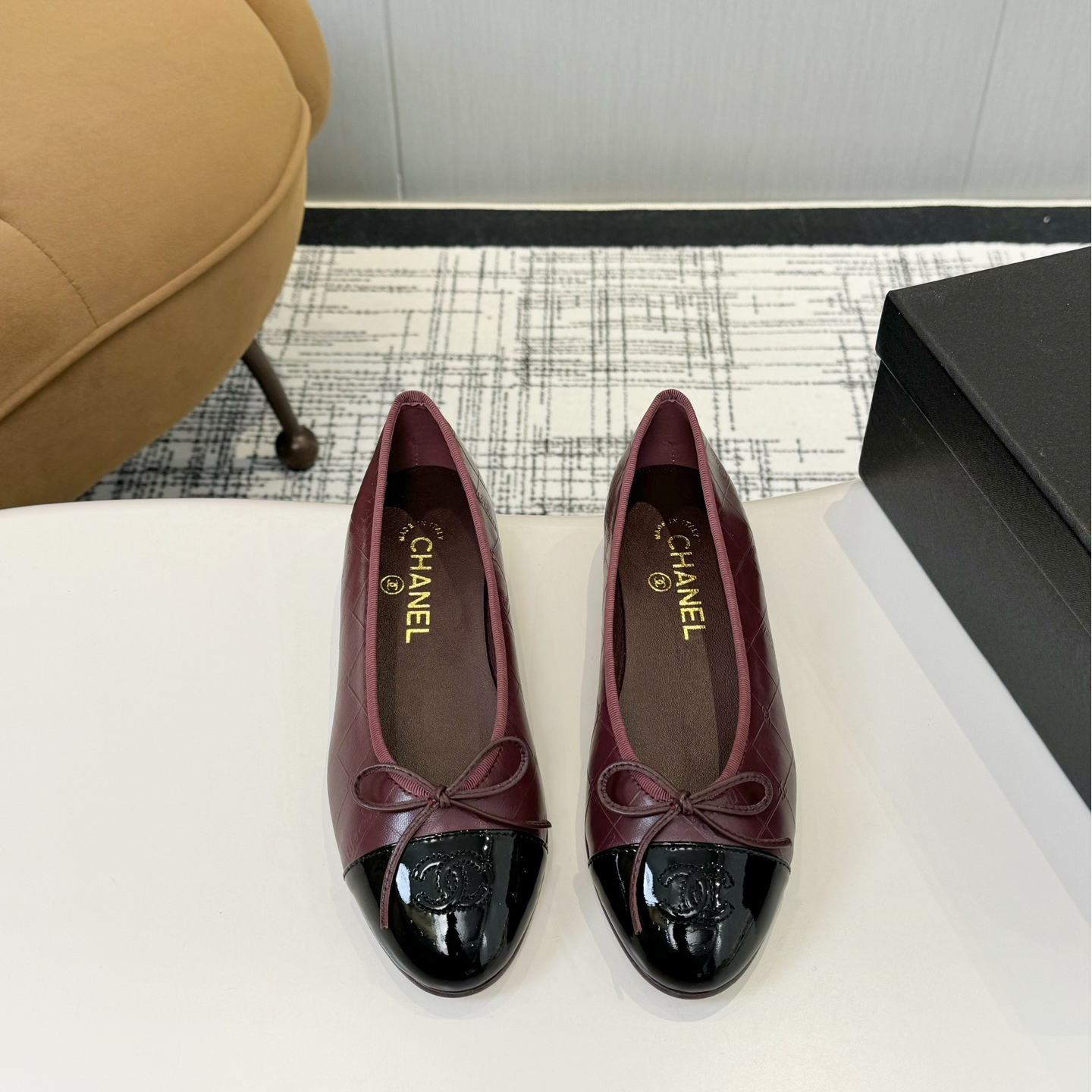 Chanel-Ballet Style Flats