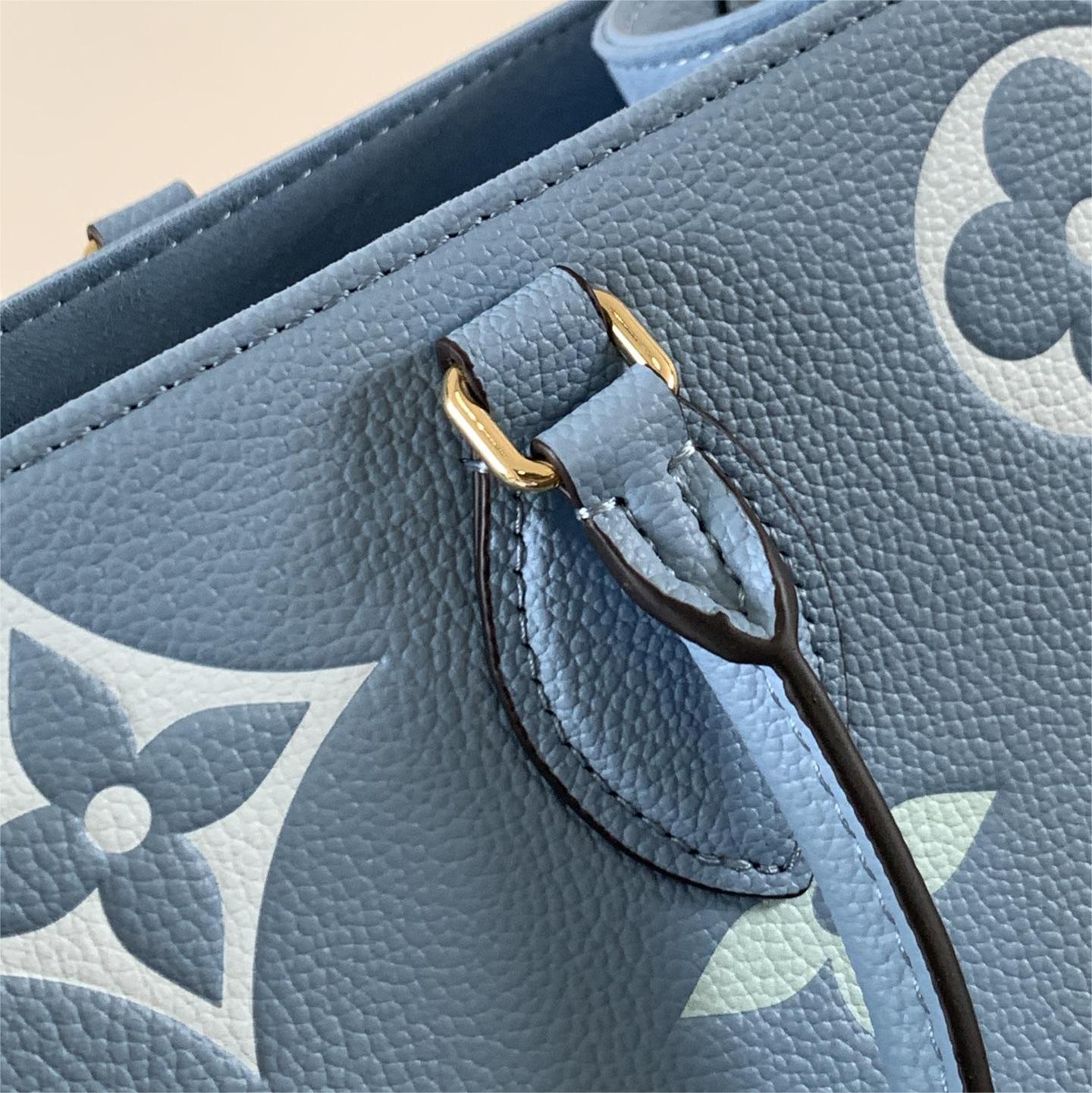 LV-OnTheGo ToteMonogram Gradient Silk Screen  Bag