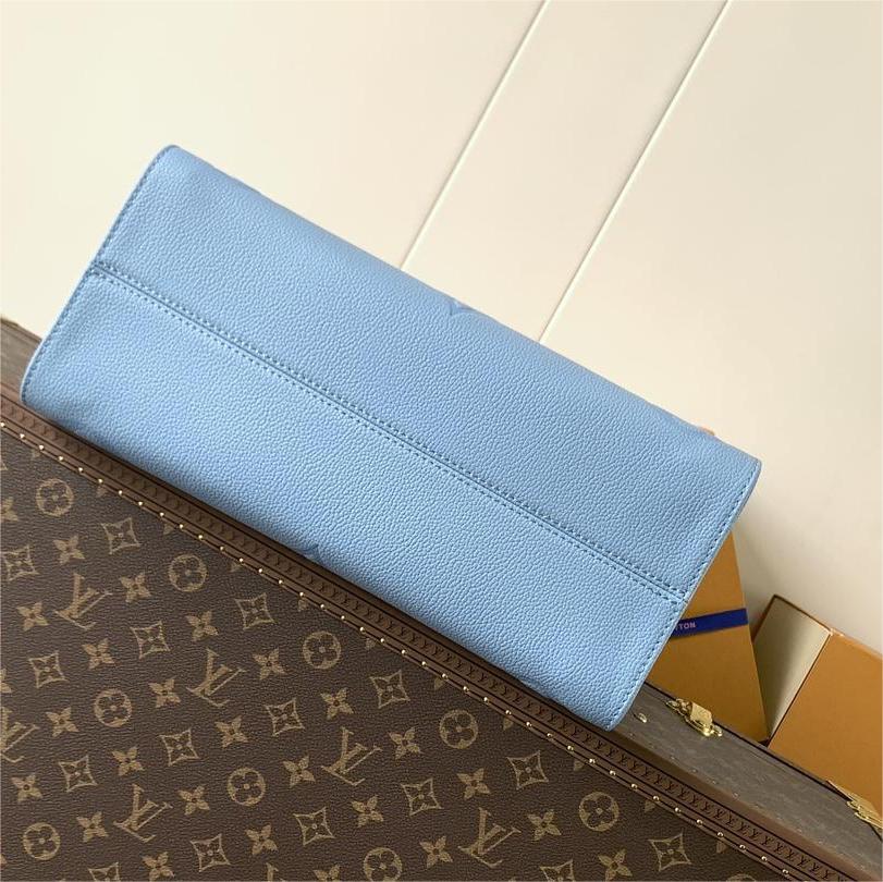 LV-OnTheGo ToteMonogram Gradient Silk Screen  Bag