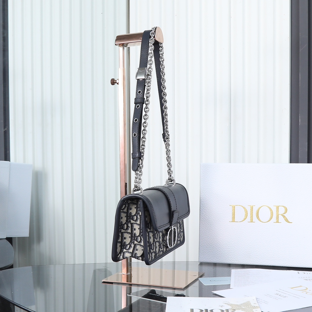DlOR -30 Montaigne East West Handheld Shoulder Bag