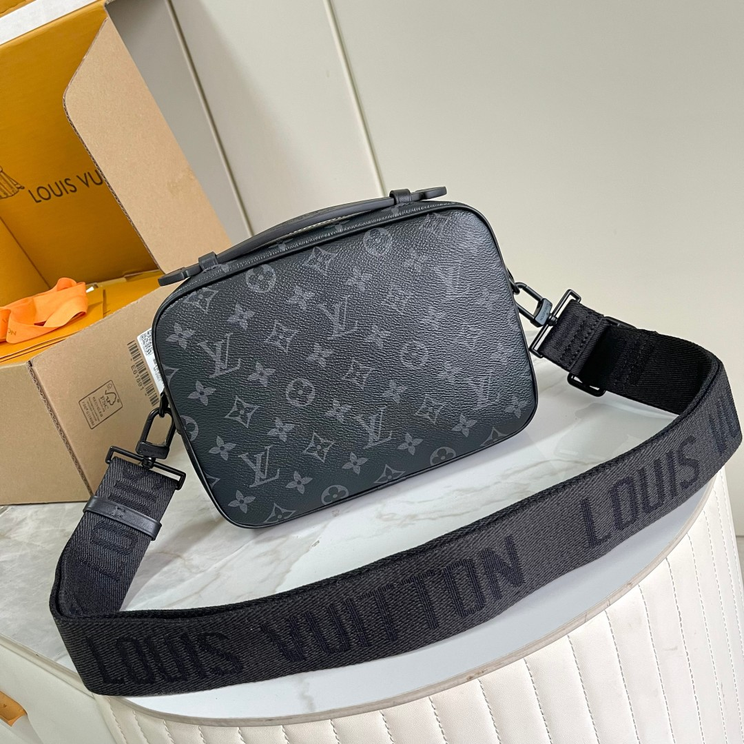 LV-S Lock Men's Messenger Bag