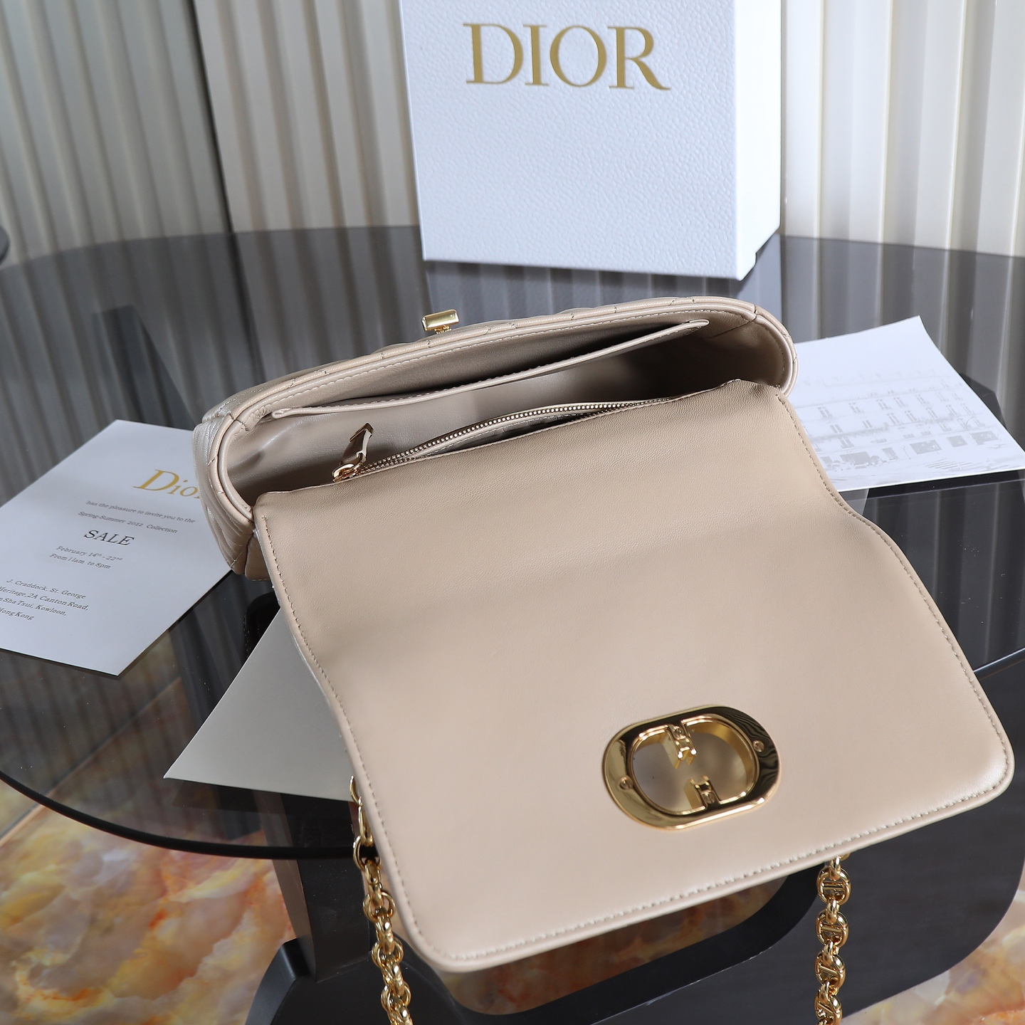 Dior-Soft Caro small shoulder bag