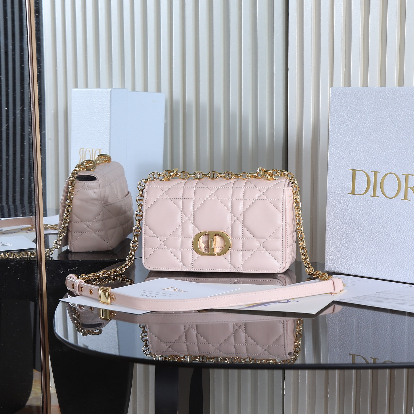 Dior-Soft Caro small shoulder bag