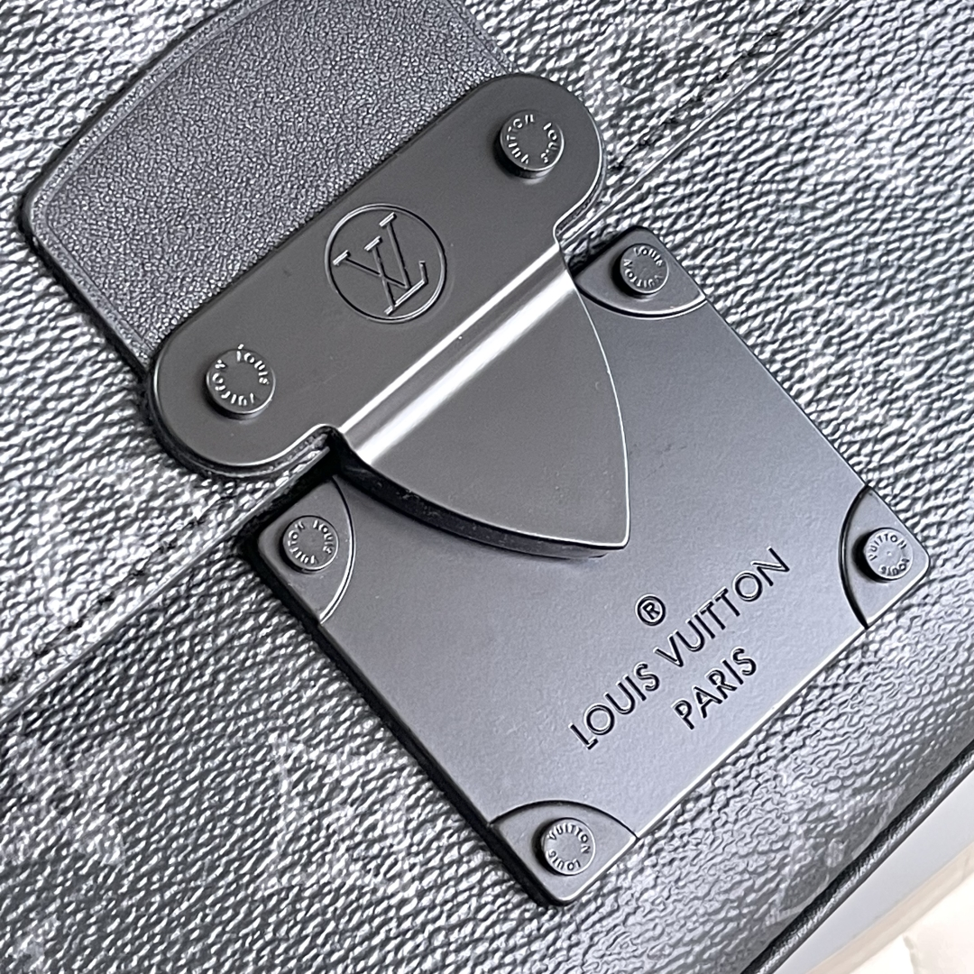 LV-S Lock Men's Messenger Bag