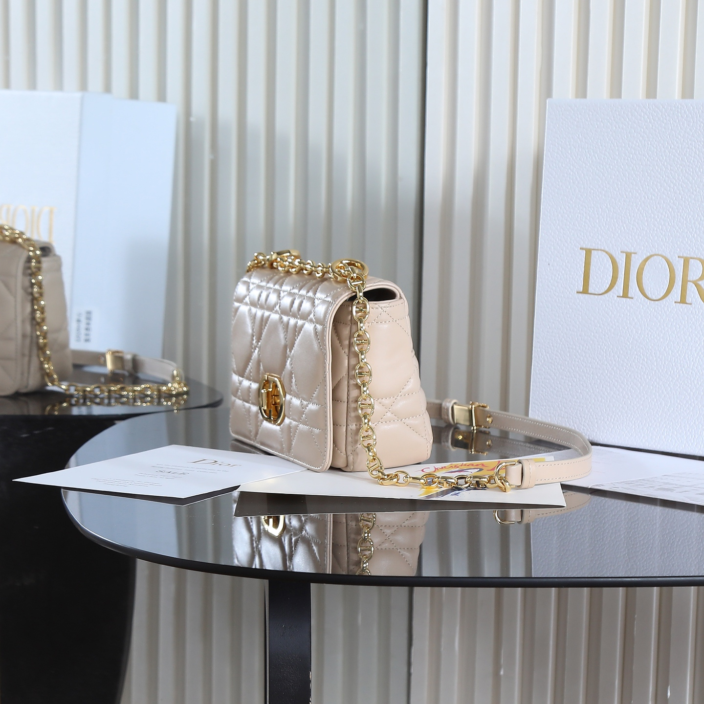 Dior-Soft Caro small shoulder bag