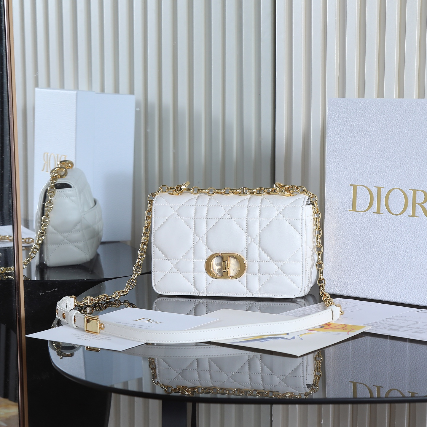 Dior-Soft Caro small shoulder bag