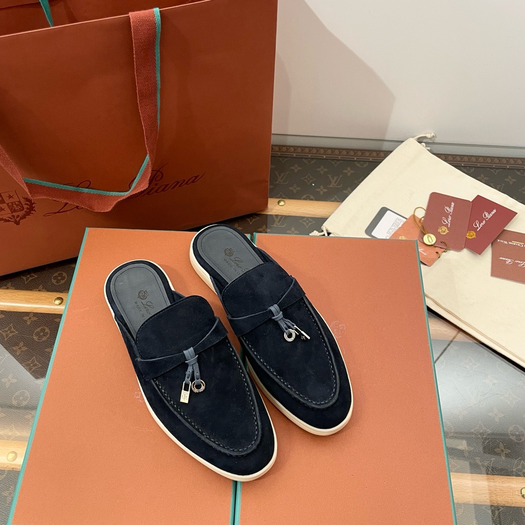 Loro Piana-2025 slip-on mules Shoes
