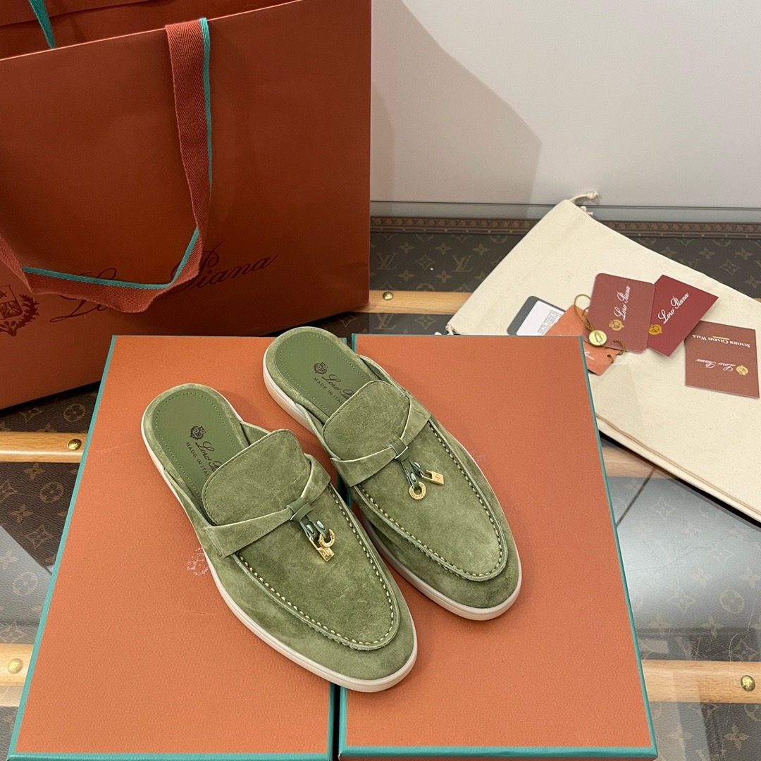 Loro Piana-2025 slip-on mules Shoes
