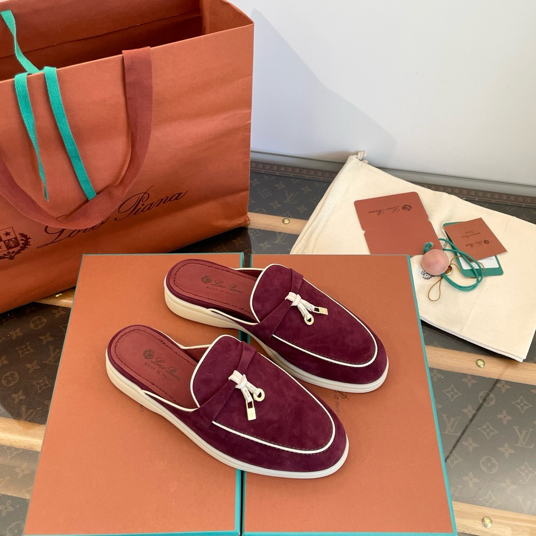 Loro Piana-2025 slip-on mules Shoes