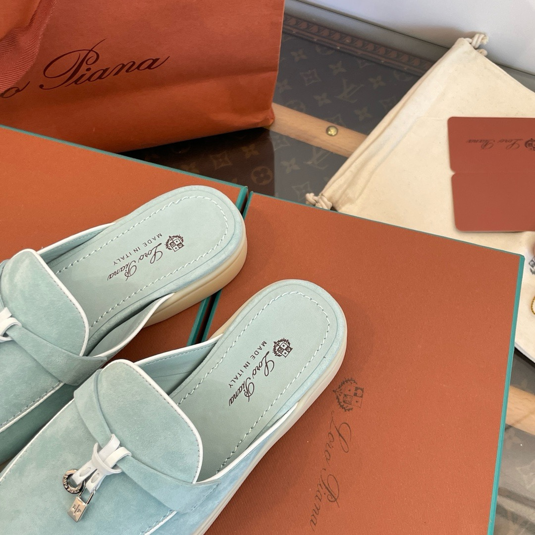 Loro Piana-2025 slip-on mules Shoes