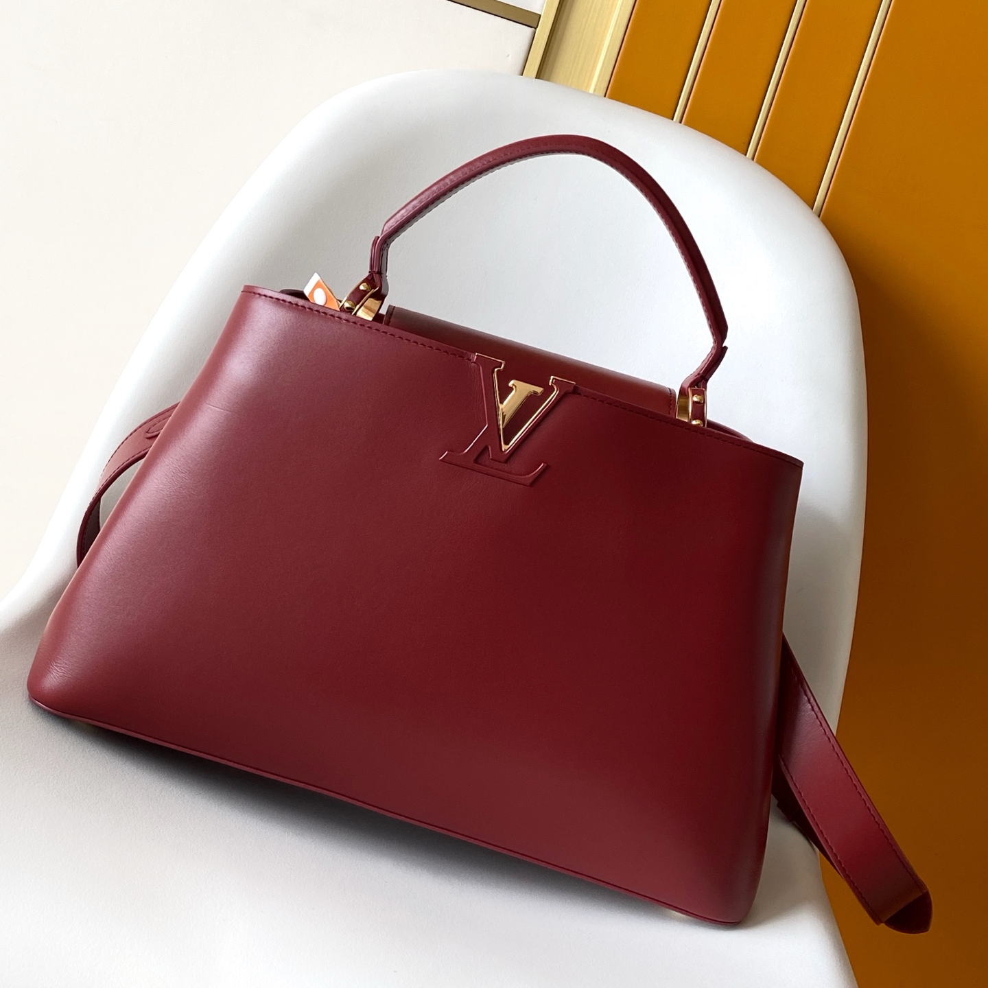 LV-Capucines Souple Large handbag