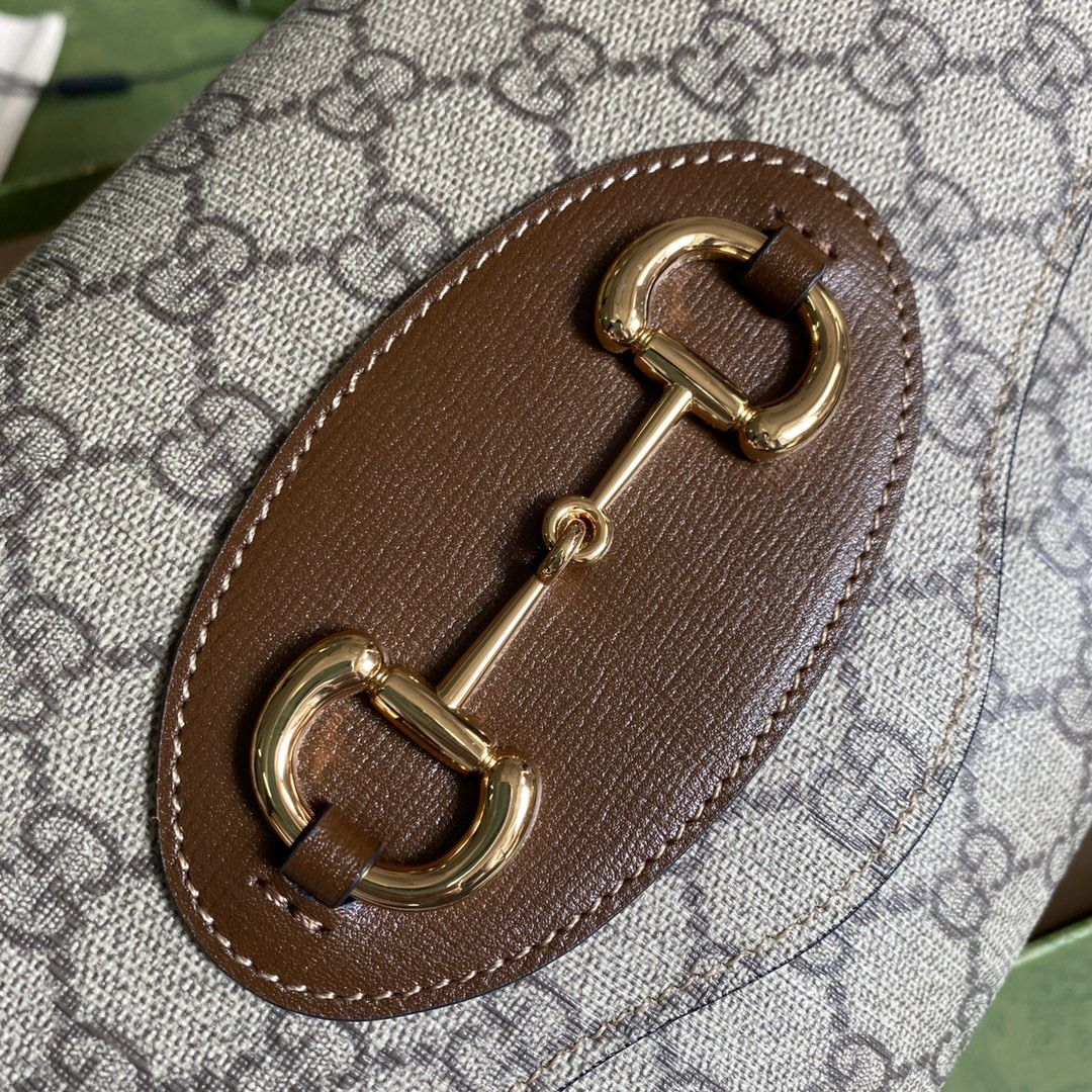 Gucci-GG Horsebit envelope chain bag
