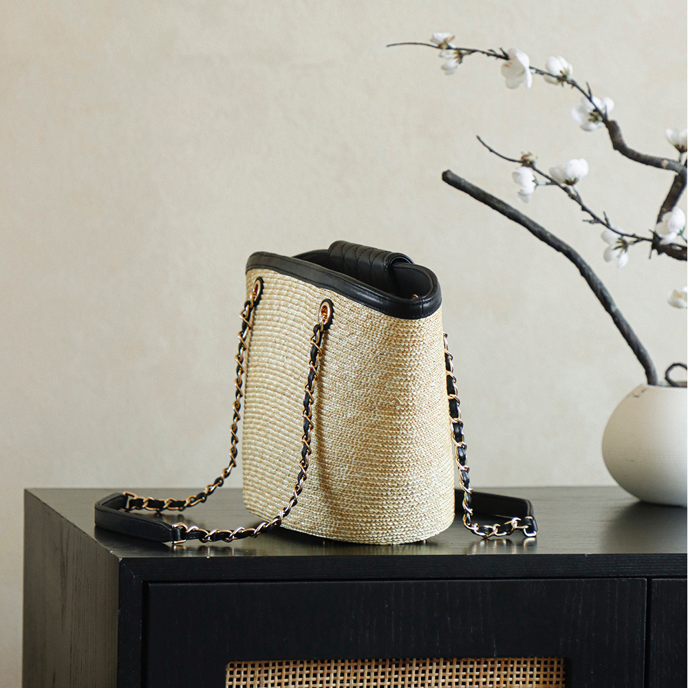 Chanel-26C hand-woven bag