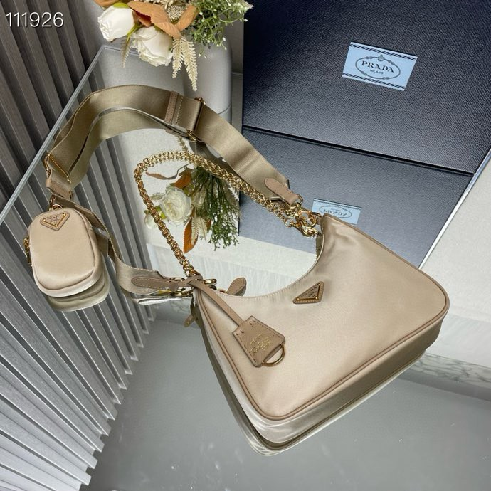 Prada-nylon Hobo handbag