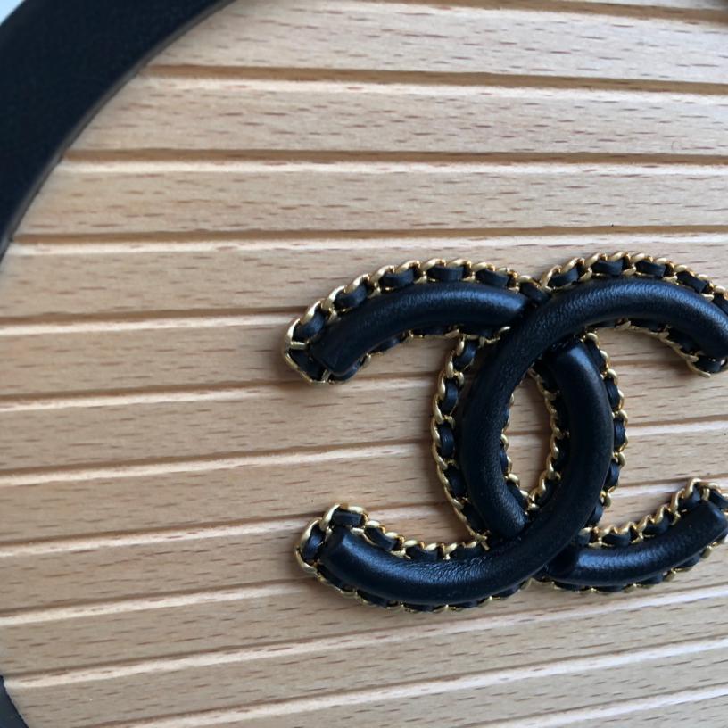 Chanel 22 Early Spring New Collection Series Limited Edition Wooden Box Bag