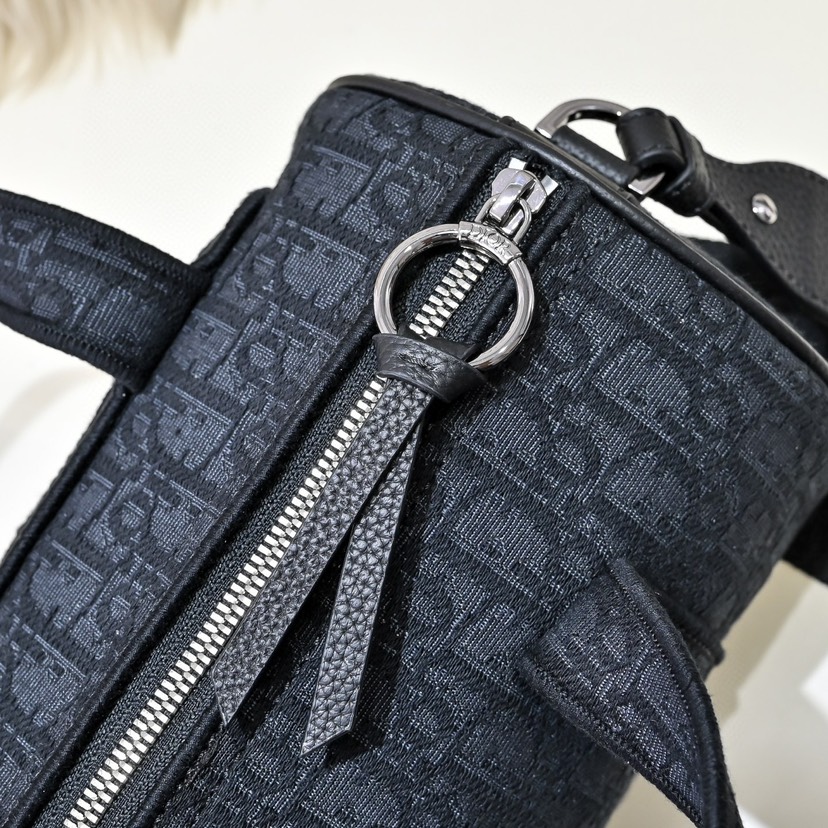 【Chris】DIOR-Zip-around messenger bag-