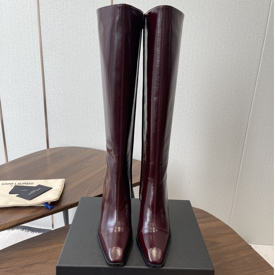YSL-25ss autumn and winter new high-heeled boots