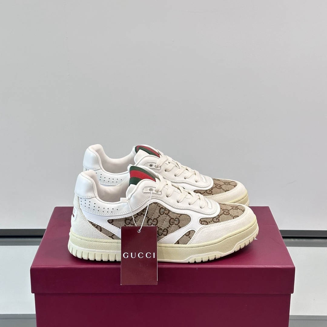 Gucci-Ancora real leather sneakers