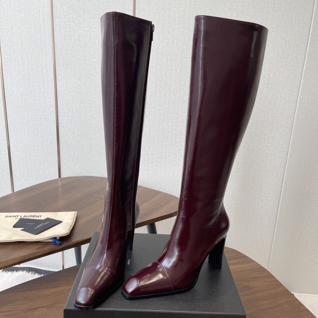 YSL-25ss autumn and winter new high-heeled boots