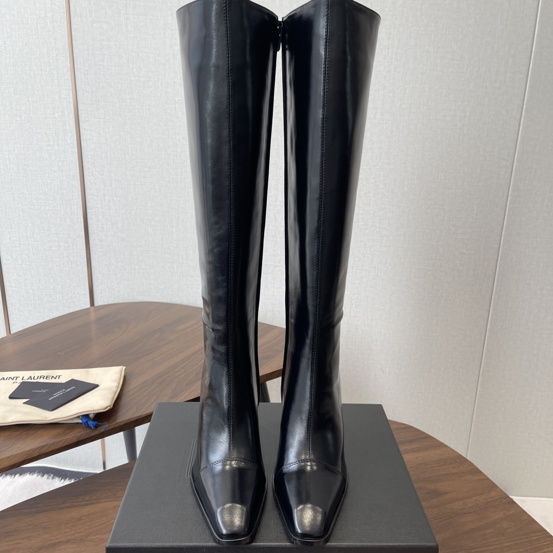 YSL-25ss autumn and winter new high-heeled boots