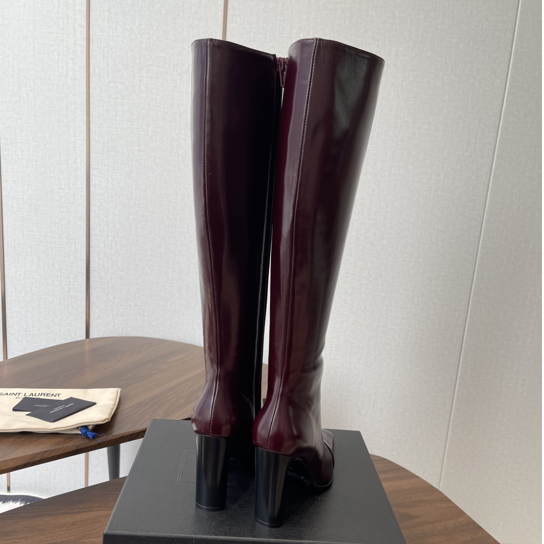 YSL-25ss autumn and winter new high-heeled boots