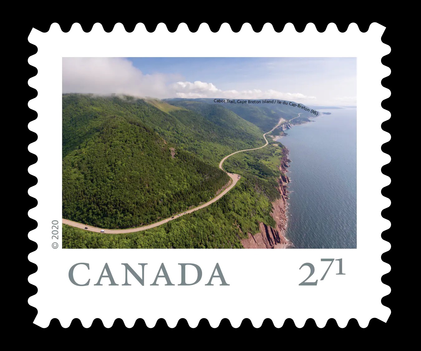 From Far and Wide (2020): International rate stamps ($2.71) - coil of 50