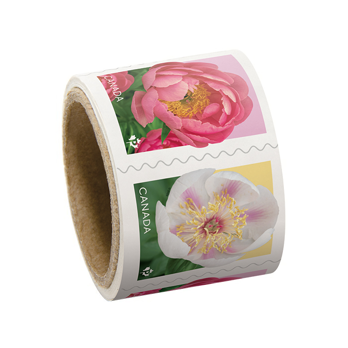 Peonies 2025 coil of 50 Permanent™ stamps