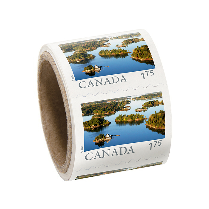 From Far and Wide (Part 4): U.S. rate stamps - coil of 50