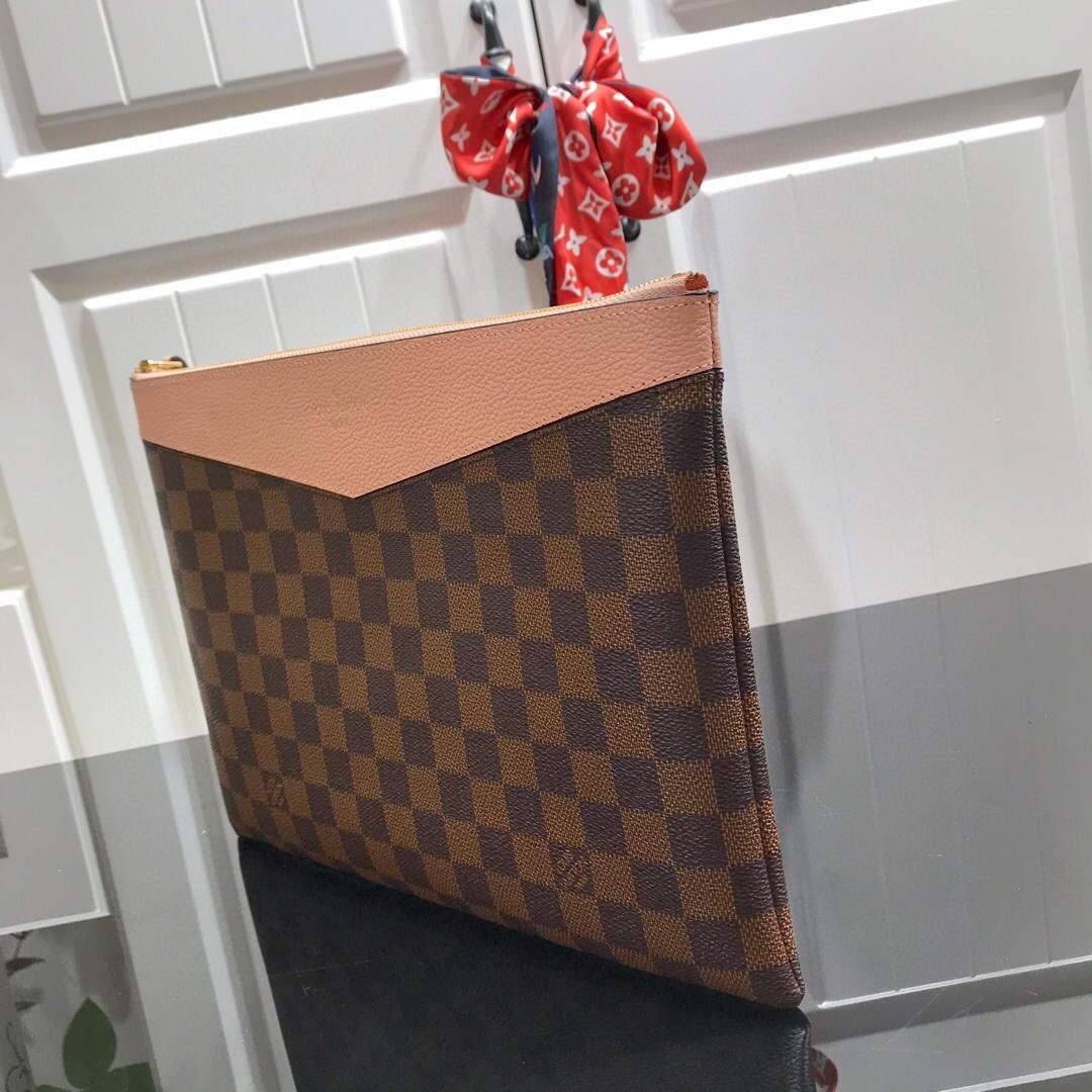 LV N60261 Louis Vuitton Daily Pouch Damier Ebene Canvas N64590 Bag