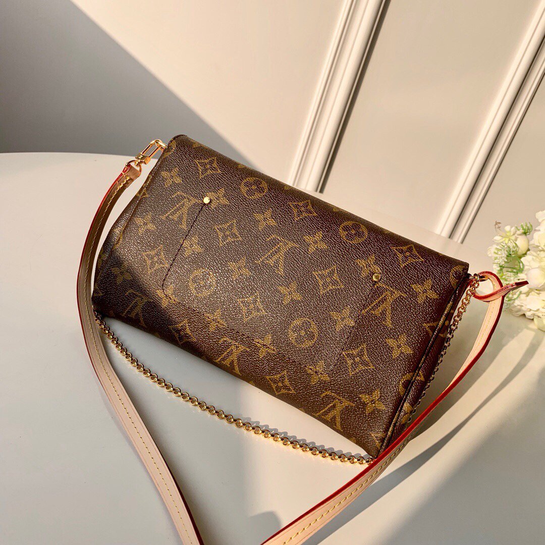 LV M40718 Louis Vuitton Favorite Mm M40717 Handbag Monogram Canvas