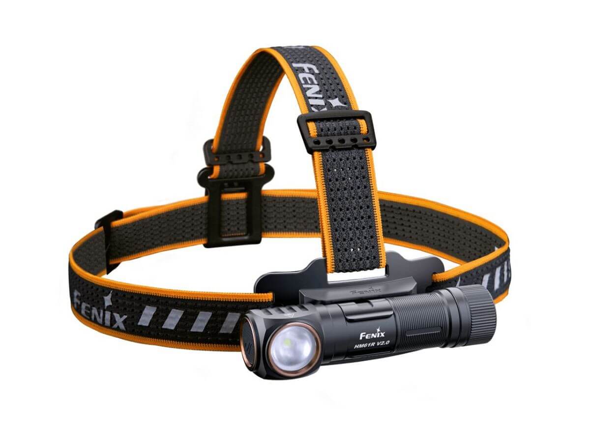 Fenix HM61R V2.0 1600 Lumens Hight Performance Rechargeable Headlamp