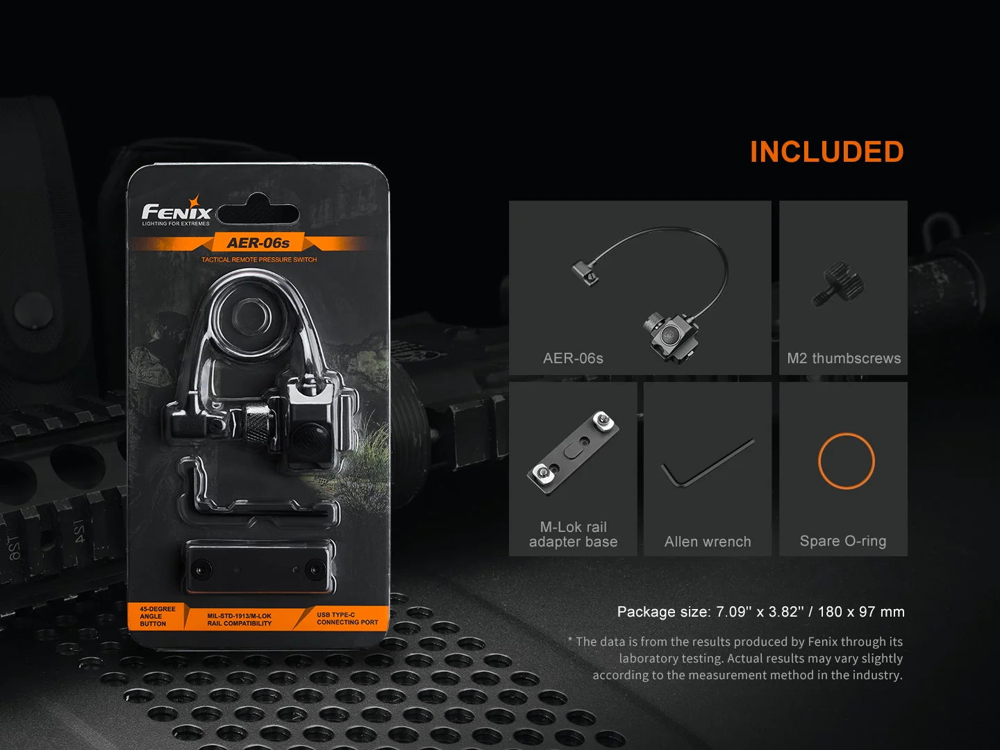 Fenix Aer-06s Tactical Remote Pressure Switch