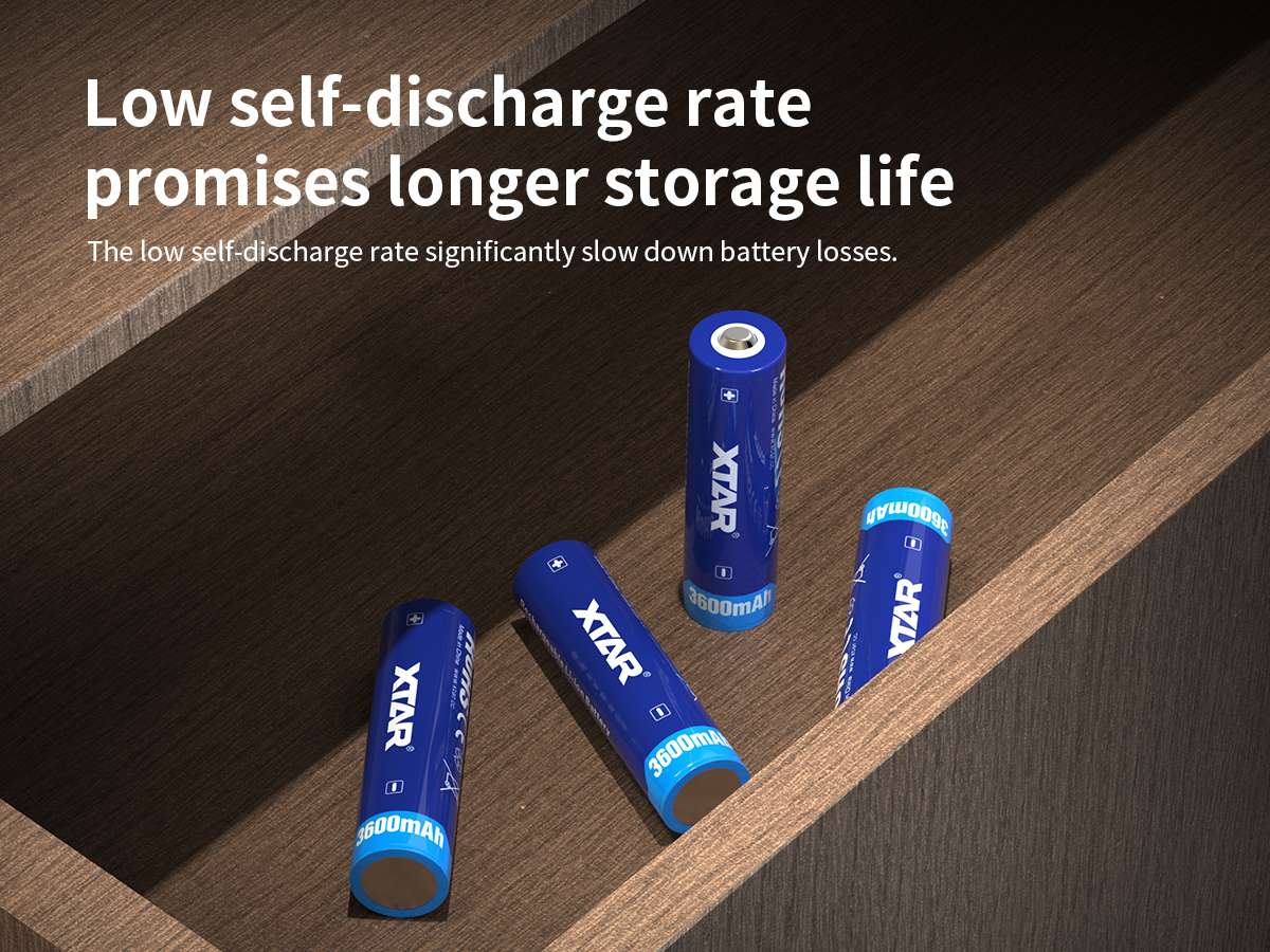 XTAR 18650 3600mAh Battery