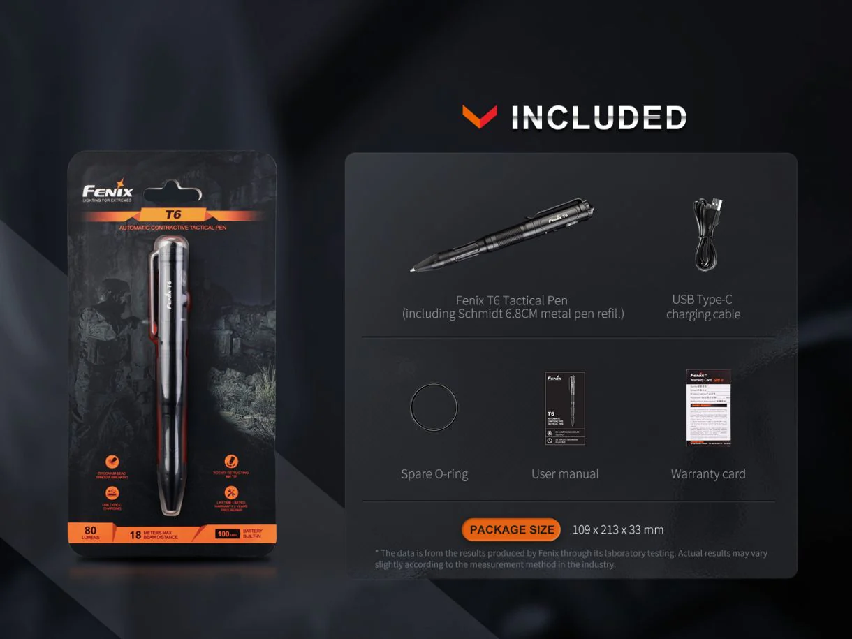 Fenix T6 Tactical Penlight