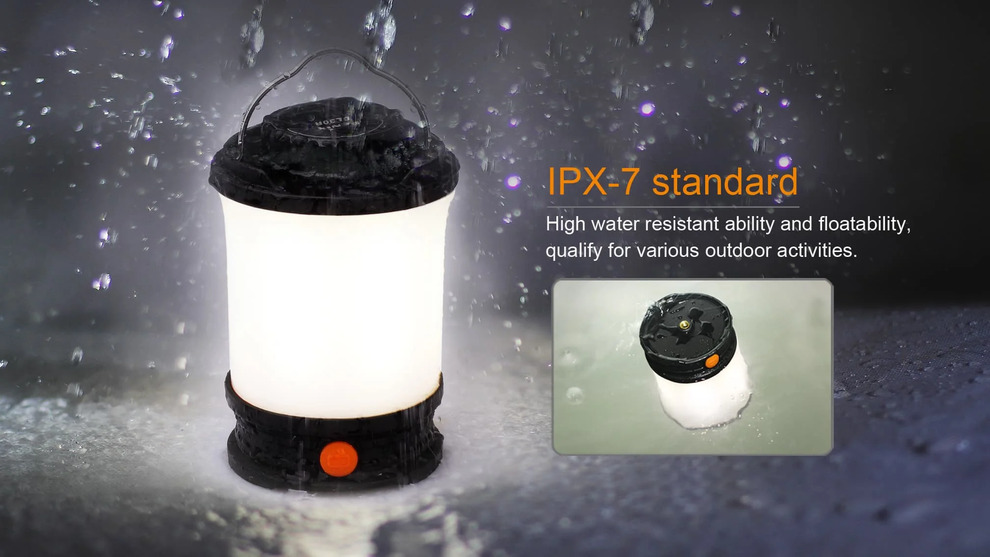 Fenix CL30R Micro-USB rechargeable Camping lantern