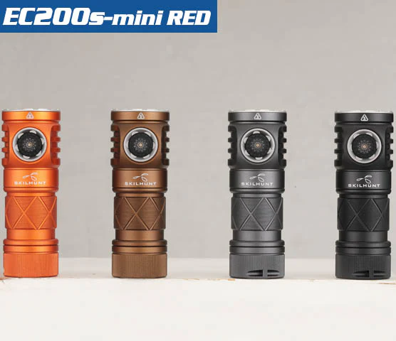 Skilhunt  EC200S-Mini RED 2100 lumens EDC Flashlight